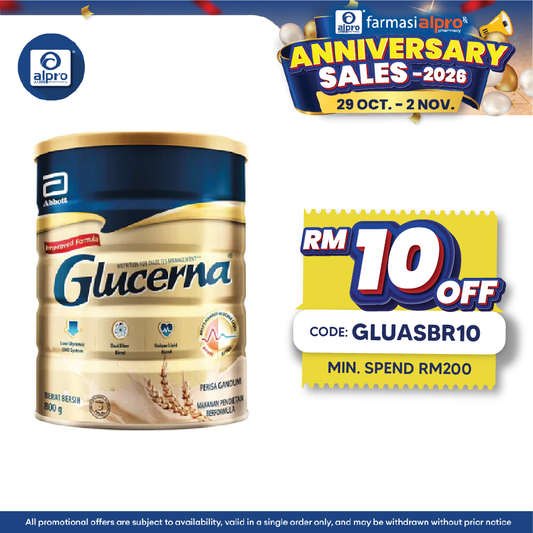 Abbott Glucerna Gold Wheat 800g | Helps Support Your Blood Glucose Management