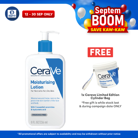 Cerave Daily Moist Lotion 236ml | Helps Hydrate The Skin