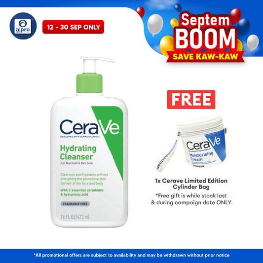 Cerave Hydrating Cleanser 473ml | Cleanses And Hydrates