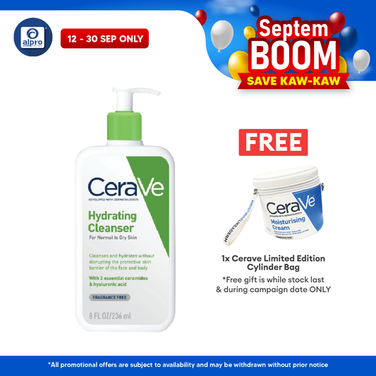 Cerave Hydrating Cleanser 236ml | Cleanses And Hydrates