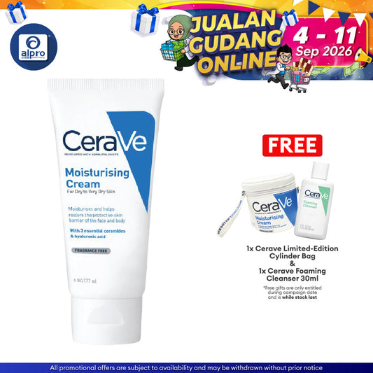Cerave Moisturizing Cream 177ml | Restore The Look And Feel Of Smooth Cerave