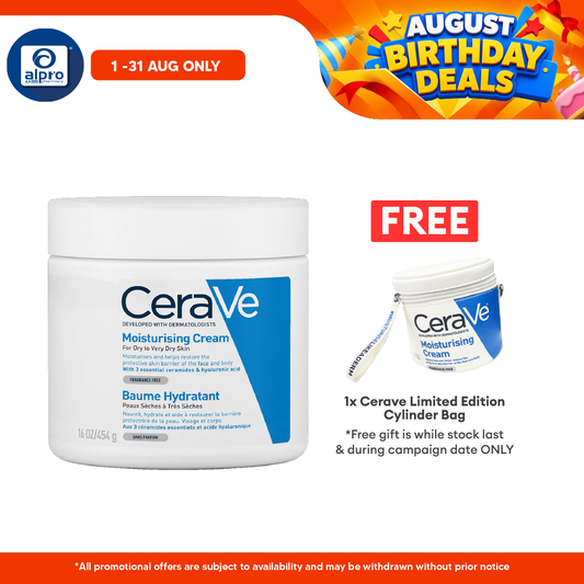 Cerave Moisturizing Cream 454g | Restore The Look And Feel Of Smooth Cerave