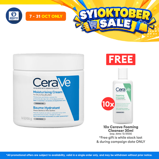 Cerave Moisturizing Cream 454g | Restore The Look And Feel Of Smooth