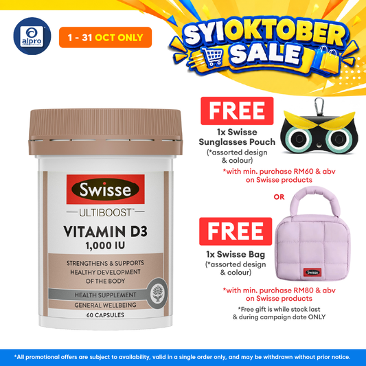 Swisse Ultiboost Vitamin D3 60s | Supports Immune Health
