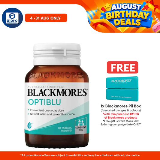 Blackmores Optiblu Tabs 60s | Promotes Healthy Eye Function Blackmores