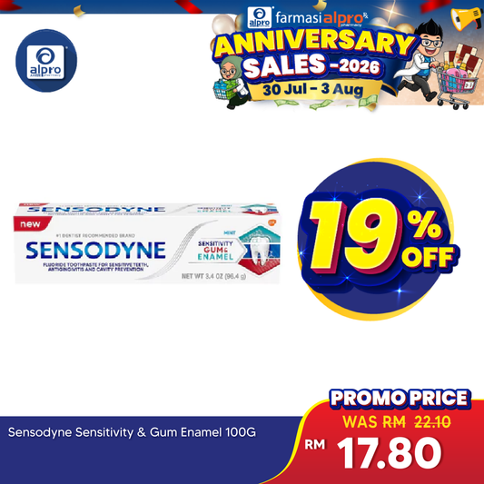 Sensodyne Sensitivity & Gum Enamel 100g | Protects Gum & Enamel Sensodyne