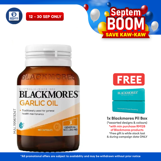 Blackmores Garlic Oil 180s | Cardiovascular Support