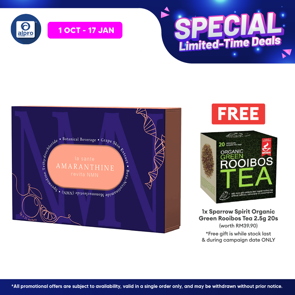 La Sante Amaranthine Revita NMN 3g (21s) | Support Cellular Health & Promote Healthy Aging