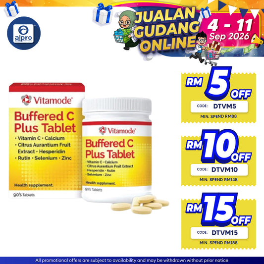 Vitamode Buffered C Plus Tablet 90s | Strengthen The Body Vitamode