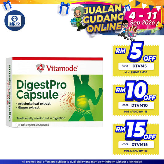 Vitamode Digestpro 30s | Promotes Overall Digestive Health Vitamode