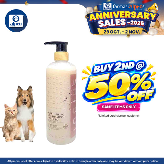 Shibui Moisturising Oat Shampoo For Pets 500ml | Hydrating Pet Shampoo