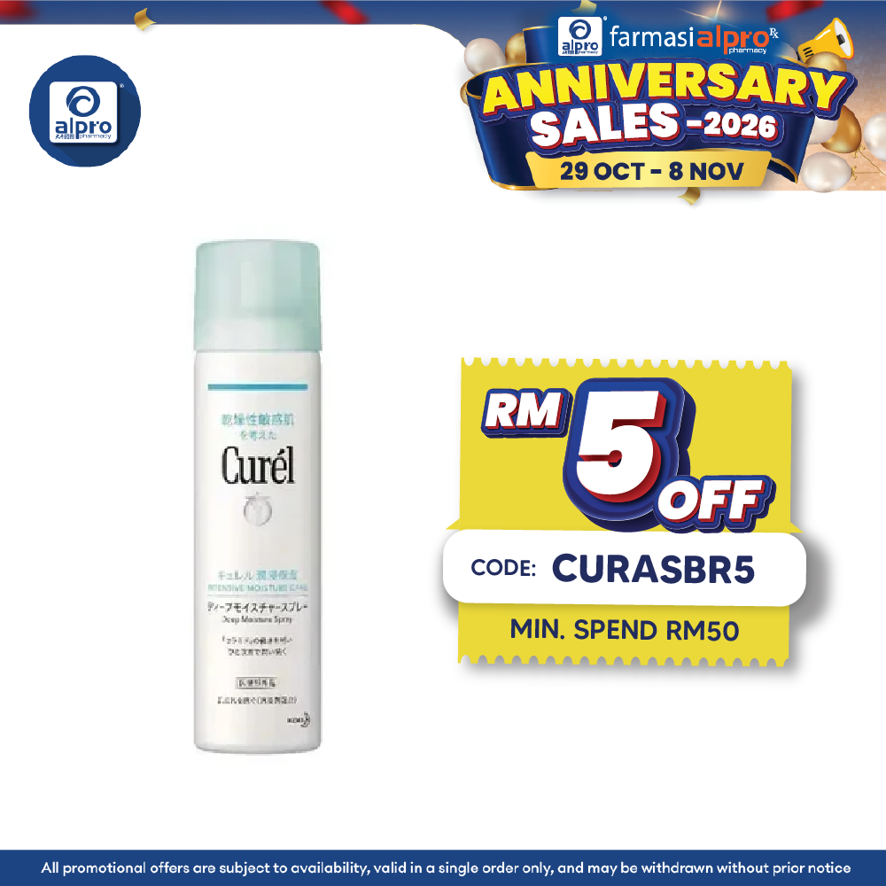 CUREL DEEP MOISTURE SPRAY 150GCurel Deep Moisture Spray 150g | Instant Hydration for Face & Body