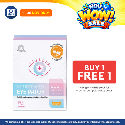 Proxima Far Infrared Eye Mask For Kids 5s | Relief Tired Eyes