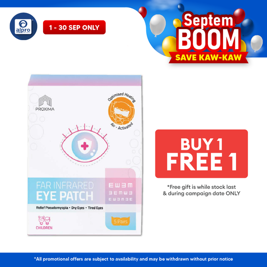 Proxima Far Infrared Eye Mask For Kids 5s | Relief Tired Eyes Proxima