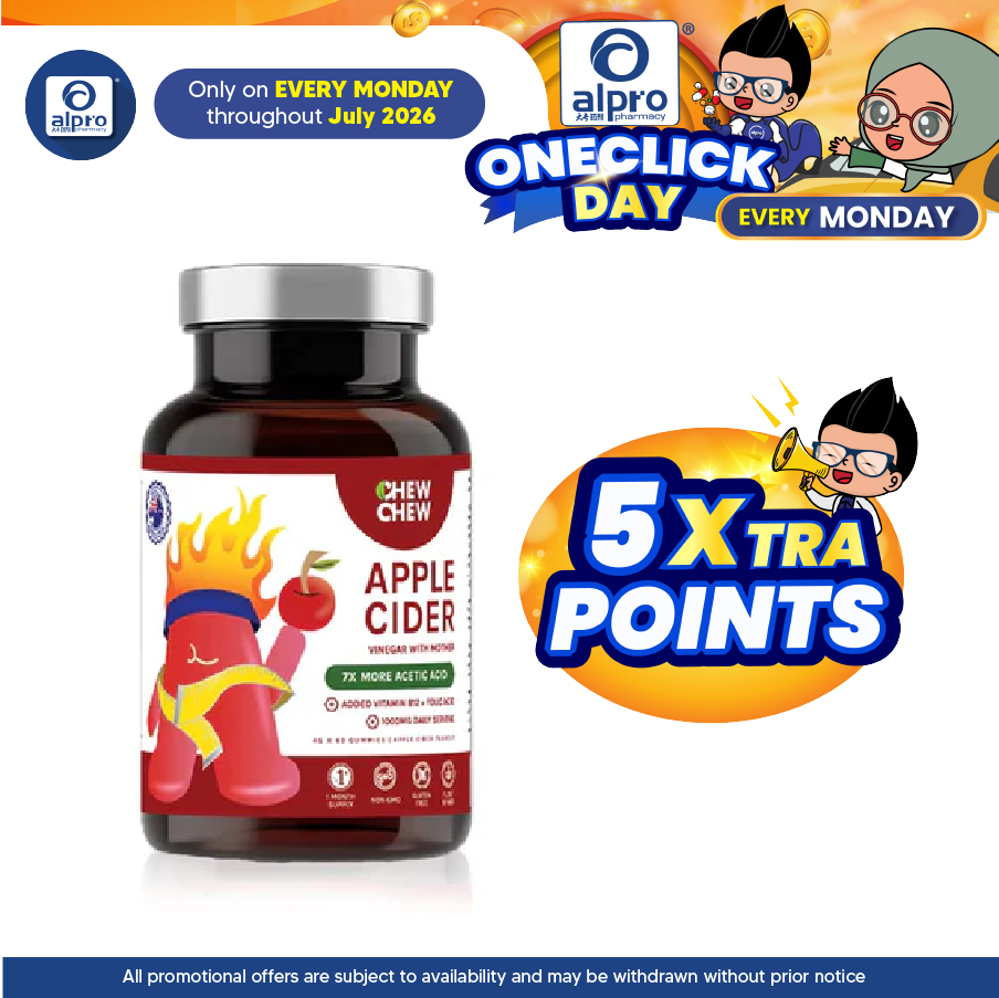 Chew Chew Apple Cider Vinegar Adult Gummies 60s |  Effective Fat Burner Chew Chew
