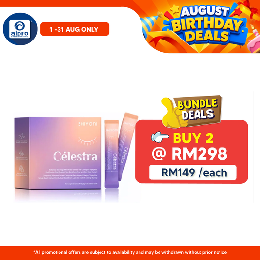 Shiyoni Celestra Collagen Drink 5g x 15 Sachets | Daily Beauty Collagen Support Shiyoni