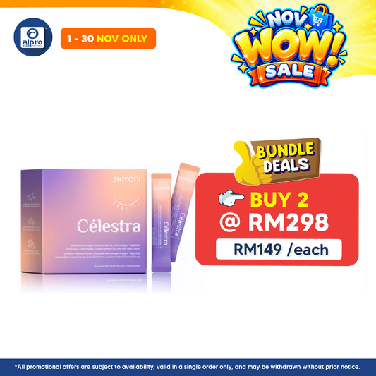Shiyoni Celestra Collagen Drink 5g x 15 Sachets | Daily Beauty Collagen Support