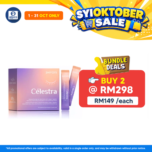 Shiyoni Celestra Collagen Drink 5g x 15 Sachets | Daily Beauty Collagen Support