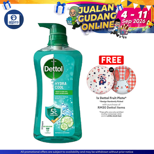 Dettol Shower Gel Hydracool 950ml | Refreshing & Cooling Dettol