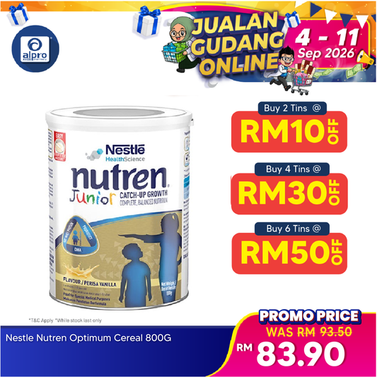 Nestle Nutren Junior Complete Nutrition 800g ( New) Johnson&Johnson