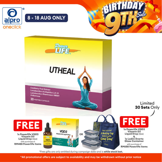 Powerlife Utheal 3 x 10s | Health Supplement Powerlife