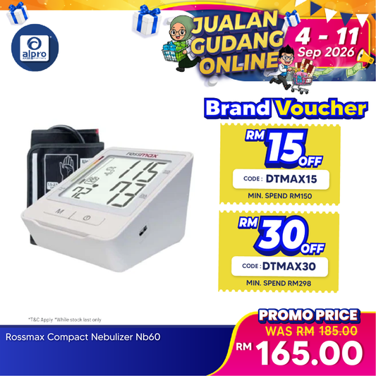 Rossmax Blood Pressure Monitor Model Z1 (Type C Cable) | 5 Years Warranty Rossmax