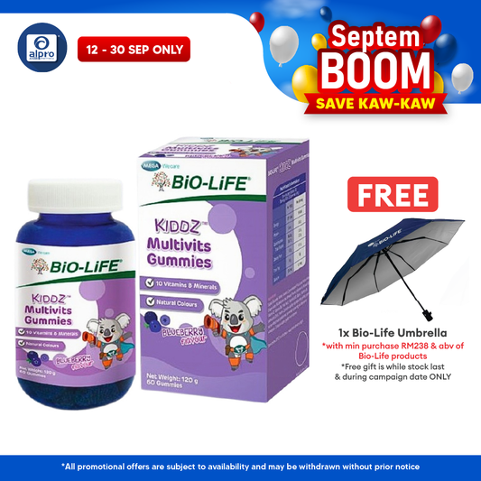Bio-life Kiddz Multivits Gummies 60s | For Picky Eaters Kids
