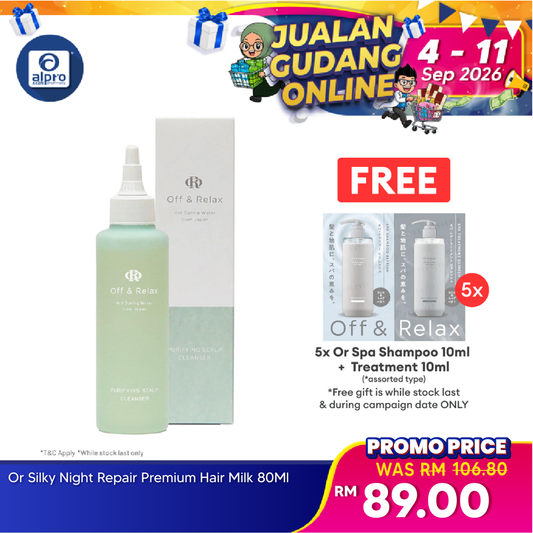 Off & Relax Spa Purifying Scalp Cleanser 150ml | Gently Cleanses and Purifies Scalp Off & Relax