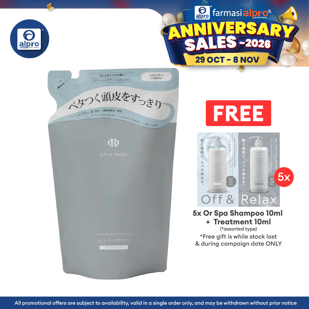 Off & Relax Spa Shampoo Refresh Refill 400ml