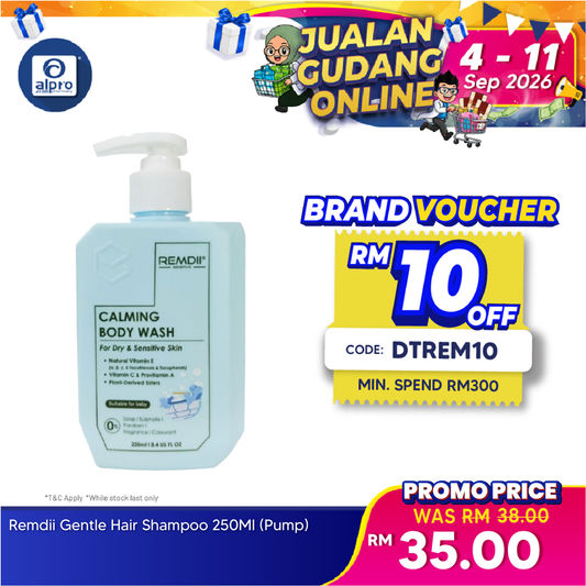 Remdii Calming Body Wash | Gently Cleanses Skin Remdii