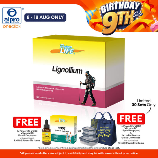 Powerlife Lignollium  6 x 10s | For Sinustis Powerlife