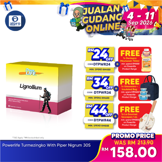 Powerlife Lignollium  6 x 10s | For Sinustis Kinohimitsu