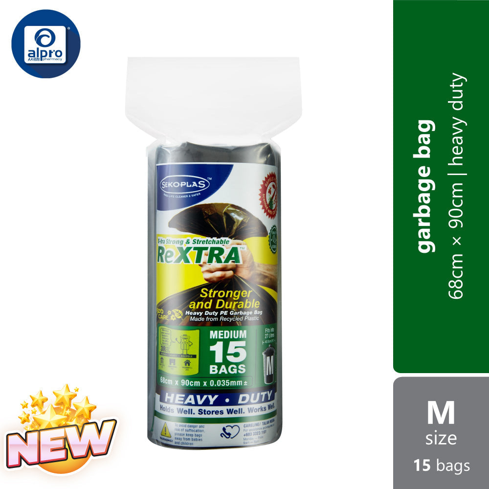 Sekoplas Rextra Black (M /L /XL) | Repels Pests Sekoplas
