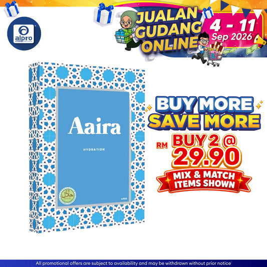 Aaira Hydration Facial Mask 4s | Extra Skin Hydration Kobayashi