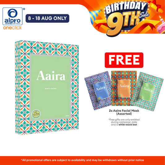 Aaira Anti-Acne Facial Mask 4s | Diminishing Acne Scar Aaira