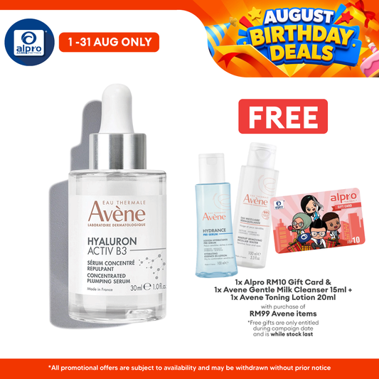 Avène Hyaluron Activ B3 Concentra Plump Serum 30mL | Immediate Tightening Effect Avene