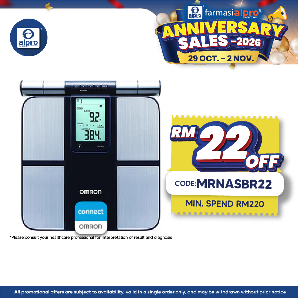 Omron Body Composition Monitor HBF-702T | Advanced Segmental Measurement
