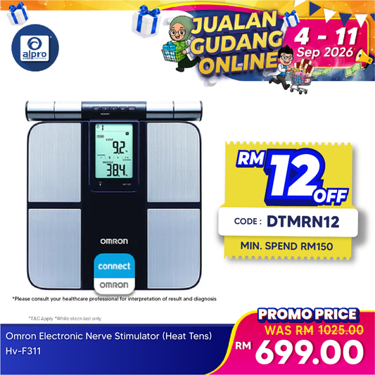 Omron Body Composition Monitor HBF-702T | Advanced Segmental Measurement Omron