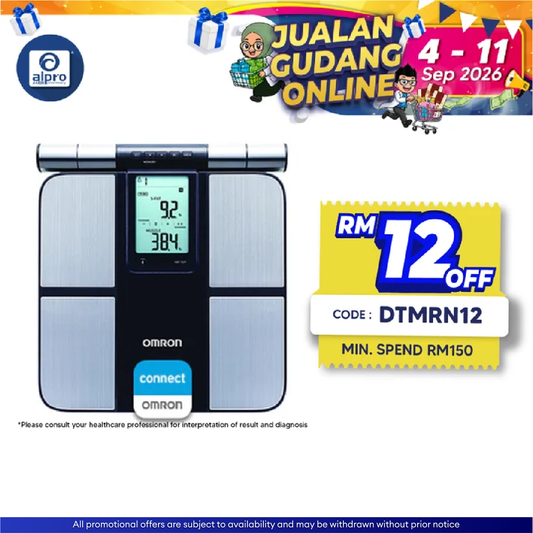 Omron Body Composition Monitor HBF-702T | Advanced Segmental Measurement Omron