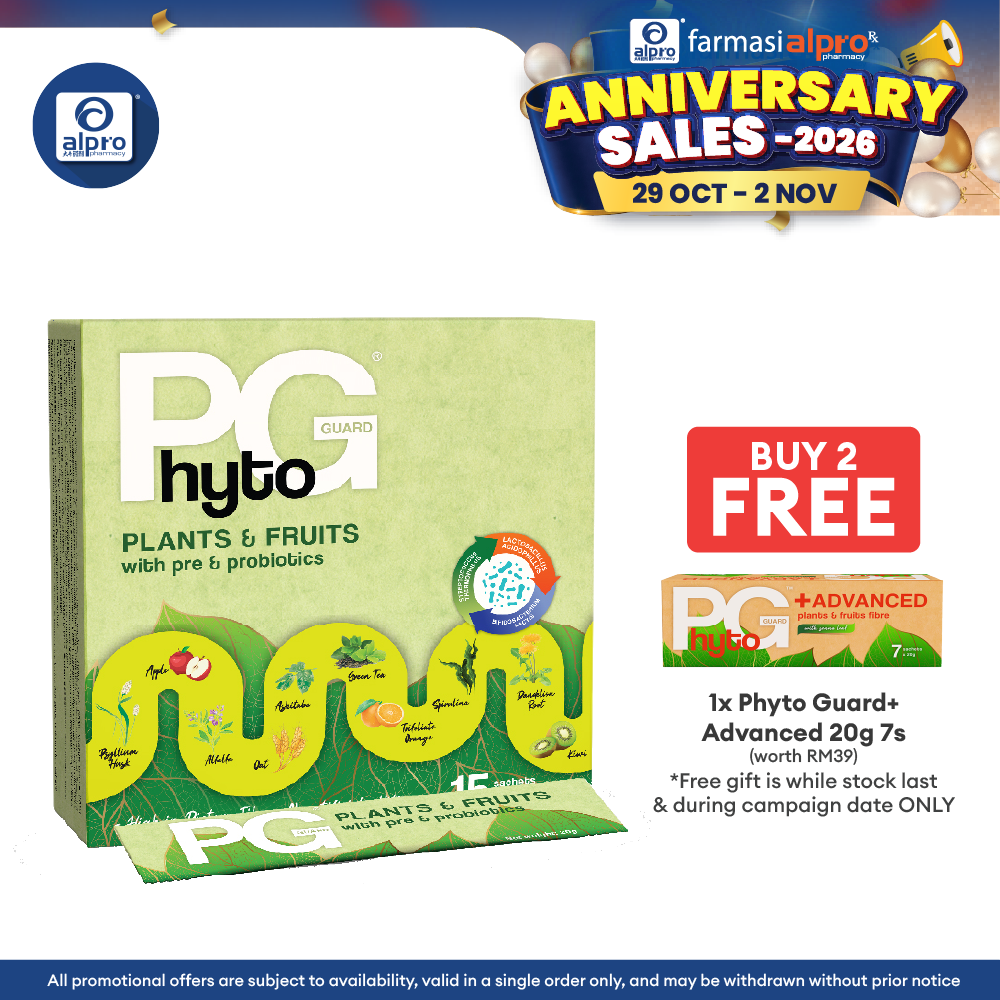 Phyto Guard Plants & Fruits With Pre & Probiotics 15s (New) | Improve Gastro-Intestinal Health