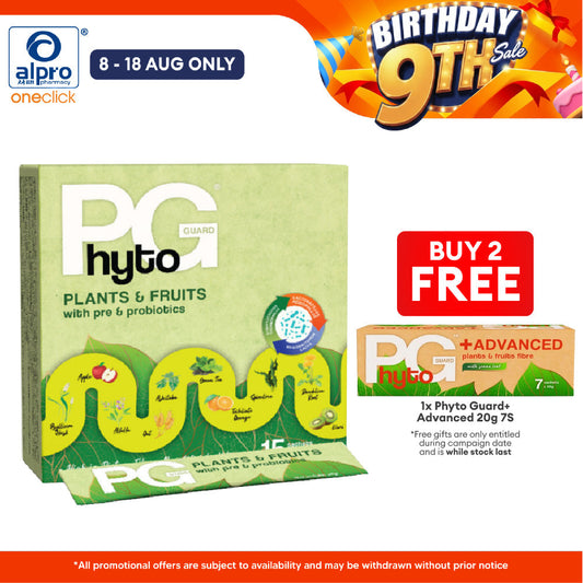 Phyto Guard Plants & Fruits With Pre & Probiotics 15s (New) | Improve Gastro-Intestinal Health Phyto