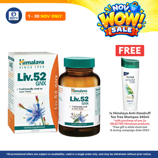 Himalaya LIV.52 GNX Tab 60s | Support Optimal Liver Function