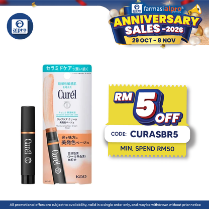 Curel Moisture Lip Care Cream Beige