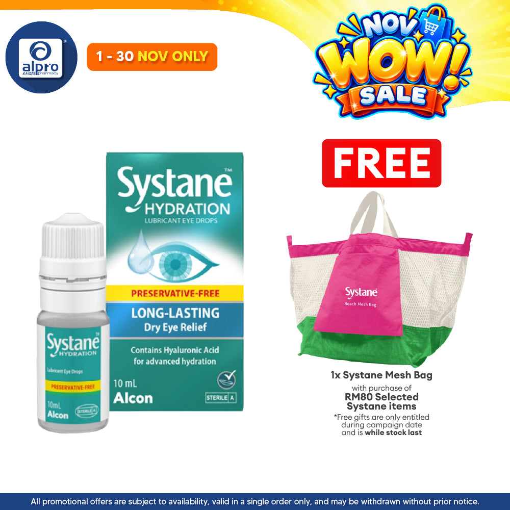Systane Hydration MDPF 10ml | Long-Lasting Dry Eye Relief
