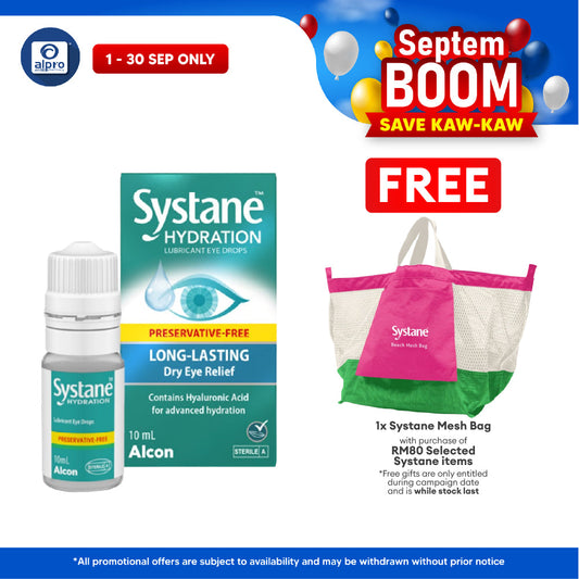 Systane Hydration MDPF 10ml | Long-Lasting Dry Eye Relief Systane