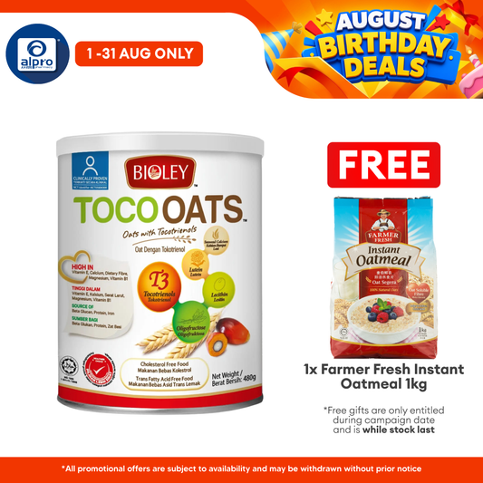Bioley Toco Oats 480g Bioley