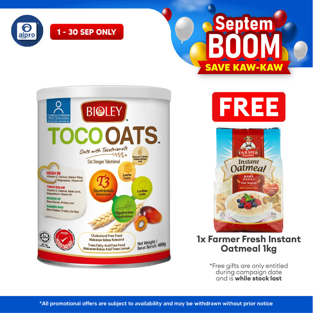 Bioley Toco Oats 480g Bioley