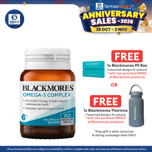 Blackmores Omega 3 Complex 30s | High-Quality