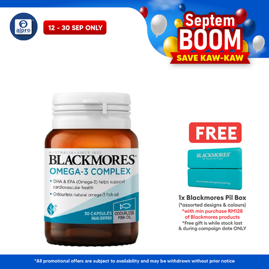 Blackmores Omega 3 Complex 30s | High-Quality
