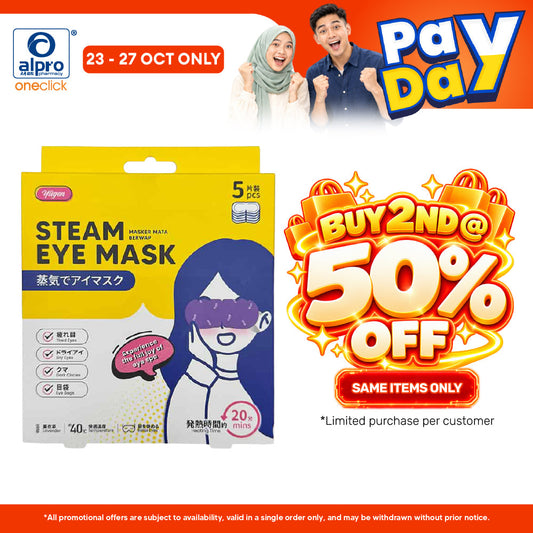 Yugen Steam Eye Mask 5s | Relieve Dry Eyes